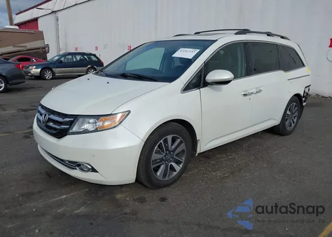 2016 Honda Odyssey Touring/Touring Elite из США, поврежденный, VIN 5FNRL5H97GB051067